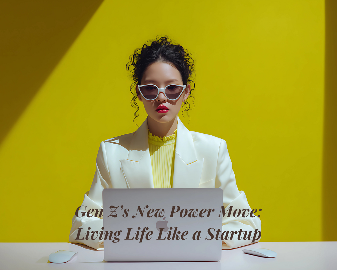 Gen Z woman practicing startup-inspired selfcare with La Séance