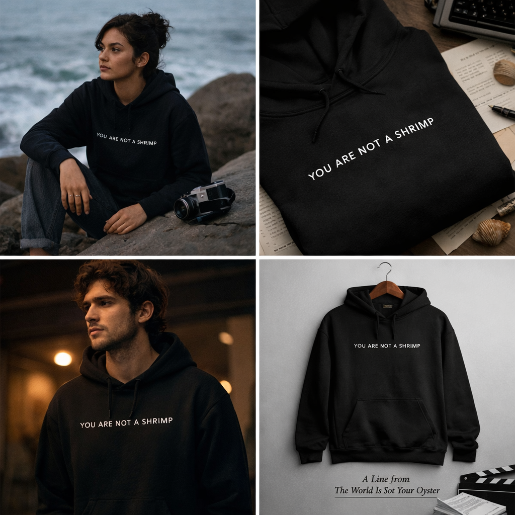You Are Not a Shrimp — Cinematic Hoodie | La Séance