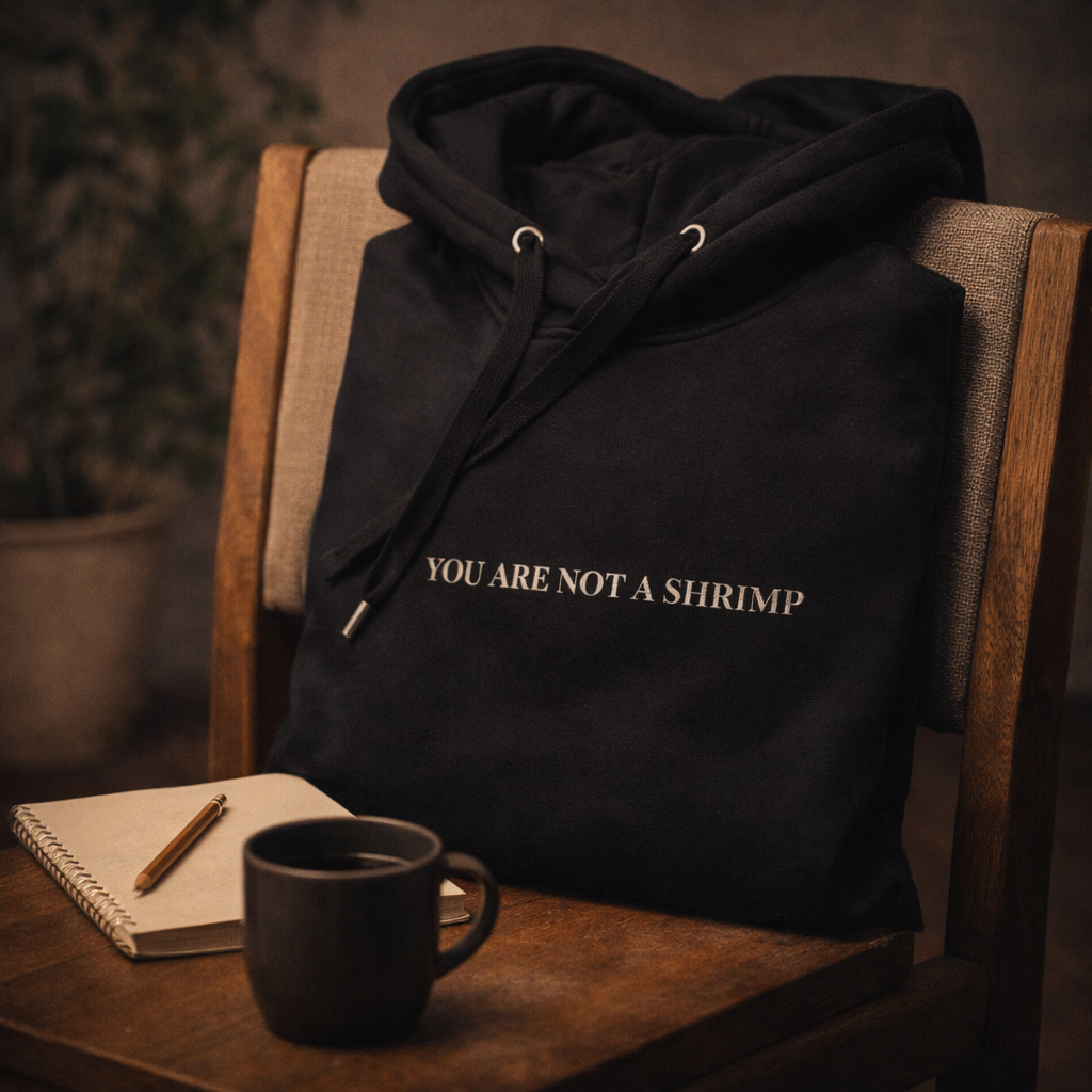 You Are Not a Shrimp — Cinematic Hoodie | La Séance