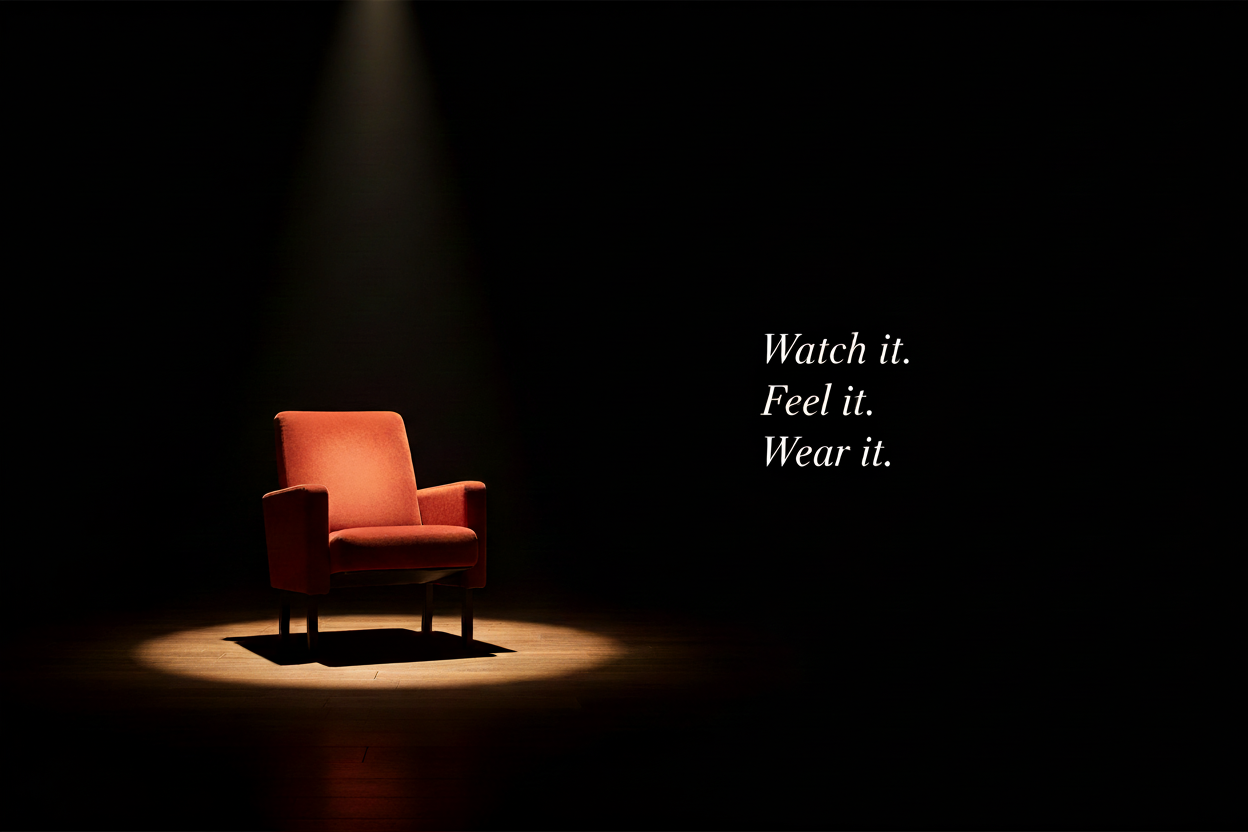 Cinematic Capsules — texte greige